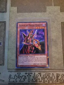 YUGIOH BREAKER THE MAGICAL WARRIOR BP03-EN005 SHATTERFOIL 1ST ED VLP/LP - Image 3
