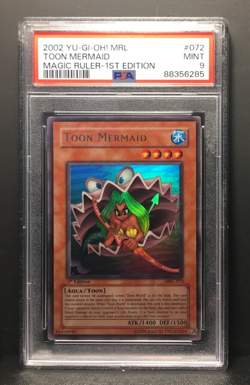 Toon Mermaid 1. Edition | Ultra Rare | 2002 MRL | PSA 9 Mint | english Yu-Gi-Oh - Image 1