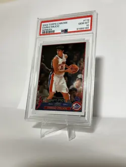 2003-04 Topps Chrome - Darko Milicic #112 Serbian Rookie PSA 10 - Image 1