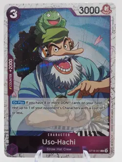 Uso-Hachi (Pirate Foil) C Premium Booster -The Best- Vol. 2 ST18-001 NM English - Image 1