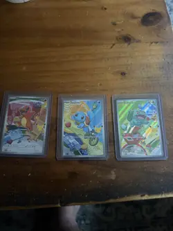 Pokemon First Partner Illustration Collection Series 1 Kanto GEN 1 set of 3 - Image 1