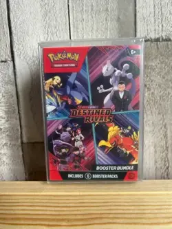 Pokemon TCG Destined Rivals Booster Bundle - Sealed & Mint Protective Case - Image 1