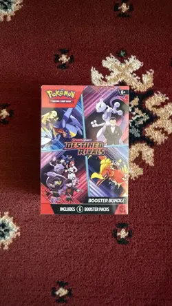 Pokemon TCG Destined Rivals Booster Bundle (6 Packs) | New & Sealed ✅ - Image 1