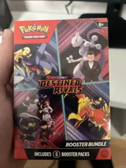 Pokemon TCG Destined Rivals Booster Bundle 6 Booster Packs Brand New Sealed - Image 1
