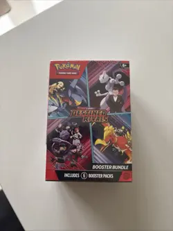 SEALED Pokemon TCG Destined Rivals Booster Bundle 6 Booster Packs Brand New - Image 1