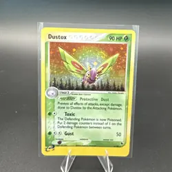 Pokemon Dustox 4/109 EX Ruby & Sapphire Holo Rare 90 HP Stage 2 Card - Image 1