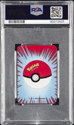 1999 BICYCLE POKEMON MINI PLAYING CARDS RED DECK KING OF HEARTS GASTLY PSA 10 - Image 2
