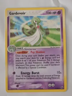 Gardevoir 2004 Ruby & Sapphire Pokemon Holo Rare Card #7/109 - Image 1