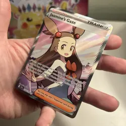 Pokemon Card Jasmine's Gaze 233/191 Surging Sparks Full Art NM - Image 5