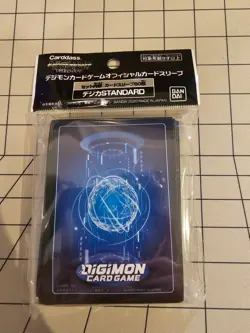 Digimon TCG Card Game Official Deck Protectors 60 ct Standard Back sleeves - Image 1