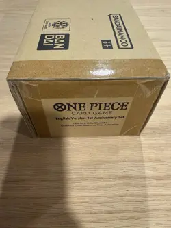 One Piece Card Game English Version 1st Anniversary Set Sealed - Image 1