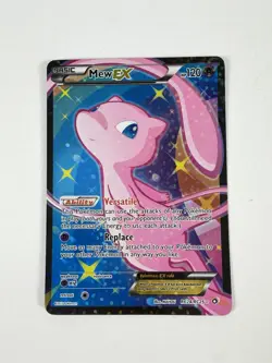 Mew EX RC24/RC25 Legendary Treasures Ultra Rare Full Art Holo Pokemon Card - Image 1