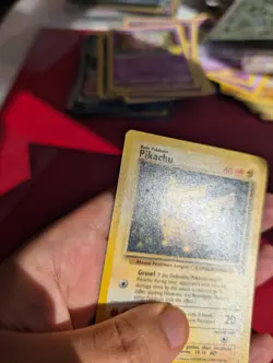 Pikachu #1 Black Star Promo WOTC Pokemon Card - Excellent Condition - Image 3