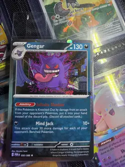 SWIRL Gengar 050/088 - EB Games Promo - SEALED Pokemon TCG Promo Card EBGames - Image 1