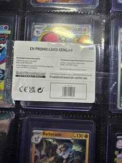 SWIRL Gengar 050/088 - EB Games Promo - SEALED Pokemon TCG Promo Card EBGames - Image 2