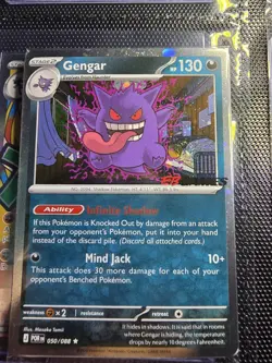 SWIRL Gengar 050/088 - EB Games Promo - SEALED Pokemon TCG Promo Card EBGames - Image 3