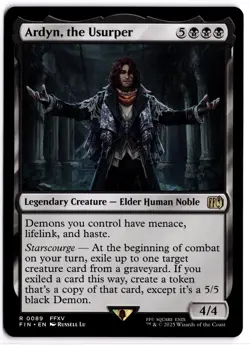 Ardyn, the Usurper 89 Rare FINAL FANTASY Magic: The Gathering Near Mint - Image 1