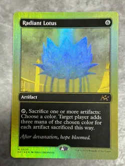Radiant Lotus First-Place Foil Aetherdrift Foil DFT MTG - Image 1