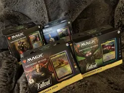 MTG Commander Deck - SEALED Fallout Deck Case (Set of 4 Decks) - Image 2