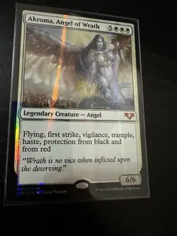 Akroma, Angel of Wrath From the Vault: Angels Foil NM Magic The Gathering MTG - Image 3