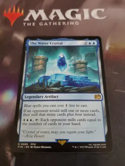 Mtg. The Water Crystal. Final Fantasy. Pack Fresh - Image 1