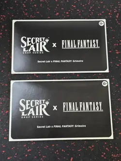 QTY. 1 Magic the Gathering MTG Secret Lair x Final Fantasy: Grimoire SEALED! - Image 1