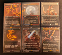MTG Lord of the Rings Balrog Mines of Moria Non-Foil Scene Set Complete - Image 1