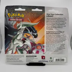 Pokemon TCG Cosmic Eclipse Celebi 3-Pack Blister - Sun & Moon - SEALED *** - Image 2
