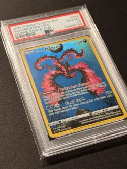 2023 POKEMON GALARIAN MOLTRES SWSH BLACK STAR PROMO CROWN ZENITH TIN #284 PSA 10 - Image 2