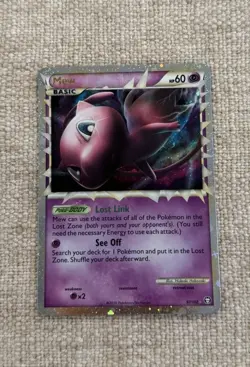 2010 Pokemon Triumphant Mew Prime #97 Ultra Rare Holo - Image 1