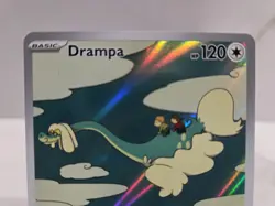 Pokemon TCG Drampa Illustration Rare 184/162 SV05 Temporal Forces Holo 120 HP - Image 2