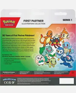 Pokemon TCG First Partner Illustration Collection Series 1 New Sealed - Image 2
