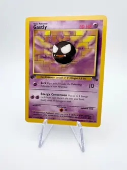 Gastly 33/62 1st Edition Fossil Regular - Pokemon TCG LP - Image 1
