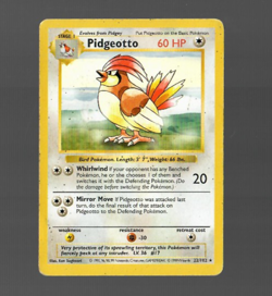 1999 Pokemon TCG Pidgeotto Base Set Shadowless Rare 22/102 - Image 1