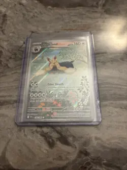 Pokemon TCG Stoutland AR 155/086 SV11W: White Flare Holo (Japanese) - NM - Image 2