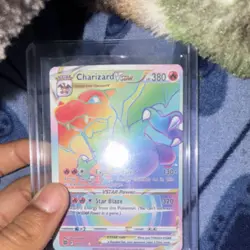 Pokemon Charizard VSTAR Secret Rare Rainbow 174/172 Brilliant Stars Holo 280HP - Image 3