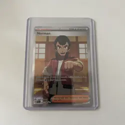 Pokemon TCG Paradox Rift Norman 237/182 Ultra Rare Holofoil - Image 1