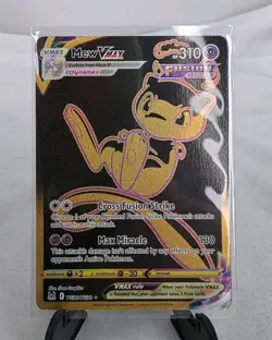 Pokemon Mew VMAX Secret Rare Full Art Holo TG30/TG30 Lost Origin 310 HP - Image 1