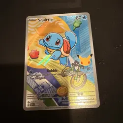 Pokemon TCG First partners black star Squirtle promo - Image 1