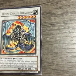 Iron Chain Dragon - CSOC-EN040 - Rare - Unlimited - LP/P - Image 2
