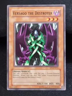 YuGiOh TCG 3 x Verago The Destroyer TP5-EN015 Common LP - Image 3