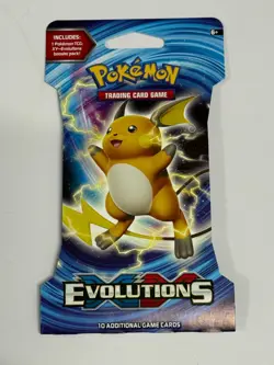 Pokemon XY Evolutions Booster Pack Blister Art Set 4 Packs New Sealed - Image 5