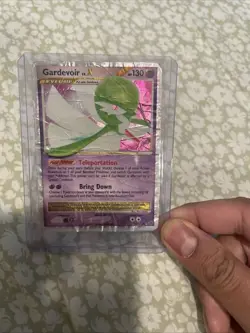 Pokemon Gardevoir TCG LV.X Holo Rare Card 131/132 Secret Wonders Super Damaged - Image 1