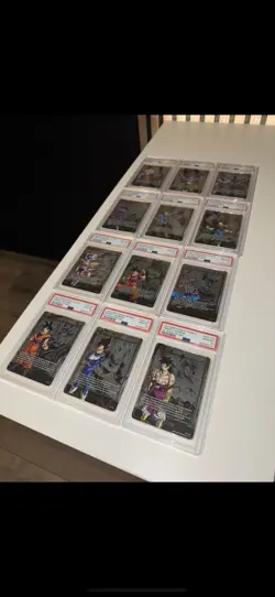 Dragon Ball Super Card Game First Energy Marker Set - Sequential - All PSA 10 - Image 2