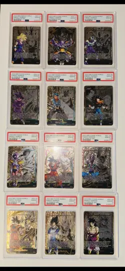 Dragon Ball Super Card Game First Energy Marker Set - Sequential - All PSA 10 - Image 3