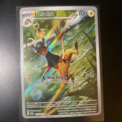 Pokemon TCG Heliolisk Twilight Masquerade Illustration Card #177/167 - Image 1