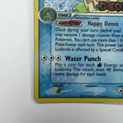 Ludicolo 19/107 Ex Deoxys Reverse Holo Rare Stamped Pokemon Card MP - Image 5