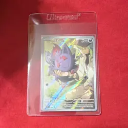 N's Zorua 189 SVP Promo Full Art Holo 70 HP Pokemon TCG Darkness Basic Card - Image 1