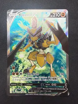 Kleavor V SWSH248 | Holo Black Star Promo Full Art | Pokemon Card | LP - Image 1