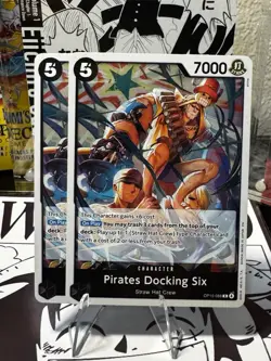 Pirates Docking Six OP15-088 Adventure on Kami's Island Foil 2 Cards Bundle - Image 1